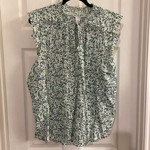Old navy green blouse